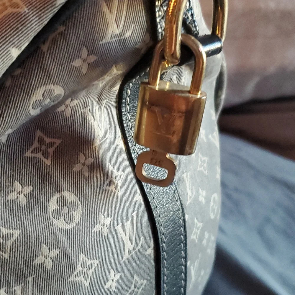 💙 Very Rare Navy Louis Vuitton Bandouliere Speedy 30 - Picture 3 of 10